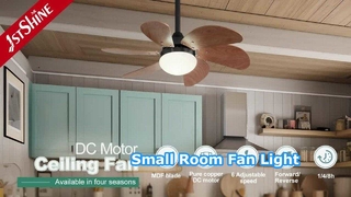 30 inch moderne plafondventilatorlamp voor kleine kamers
