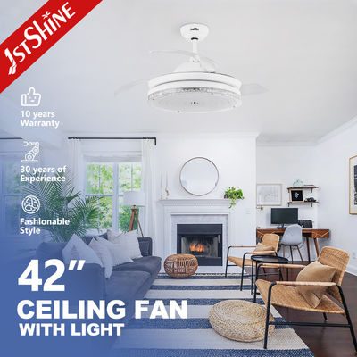 kopen 42 inch opneembare plafondventilator met omkeerbare AC-motor online vervaardiging