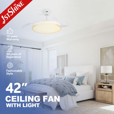 kopen Onzichtbare LED-plafondventilator met 6-snelhedenregeling plafondventilatorlamp voor slaapkamer online vervaardiging