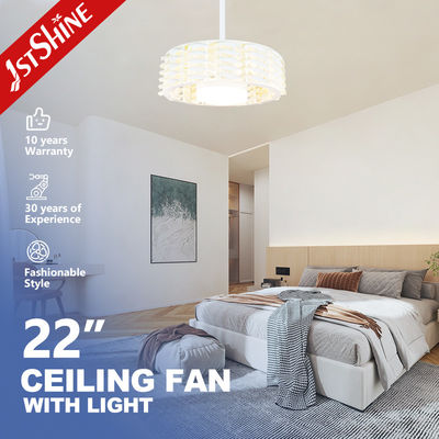 kopen Woonkamer 22 inch bladeless LED plafond ventilator afstandsbediening 18W online vervaardiging