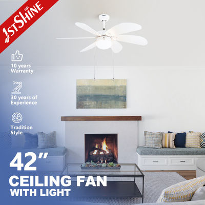 kopen 42 inch AC motor LED plafondventilator met 6 MDF-bladen online vervaardiging