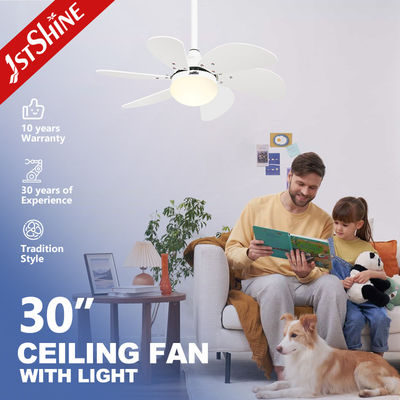 kopen 1stshine Plafond ventilator licht met witte bladen en 6 snelheden 110-240V/50Hz-60Hz Invoerspanning online vervaardiging