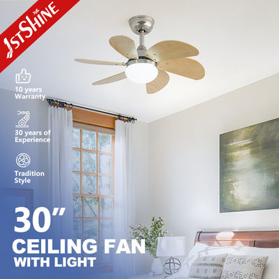 kopen 30 inch traditionele indoor LED plafond ventilator afstandsbediening 6 snelheid DC motor online vervaardiging