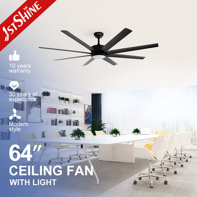 kopen 6 snelheid omkeerbare DC motor plafond ventilatoren met lichten en afstandsbediening 64 inch online vervaardiging