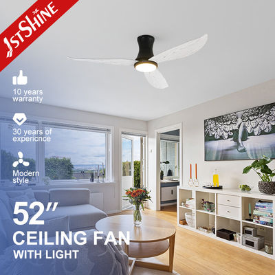 kopen Lachtprofiel stille DC-motor ABS blade plafondventilator voor laag plafond met lamp online vervaardiging