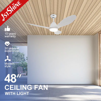 kopen Licht afstandsbediening 48 inch Plastic plafond ventilator Indoor Modern witte DC motor online vervaardiging