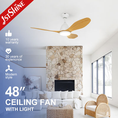 kopen Decoratieve plafondventilator met LED-licht woonkamer stille DC-motor online vervaardiging