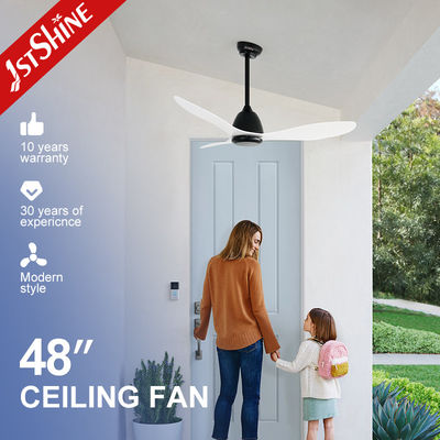 kopen 48-inch ABS bladen plafondventilator met 6 snelheden afstandsbediening zonder licht fancy ontwerp online vervaardiging