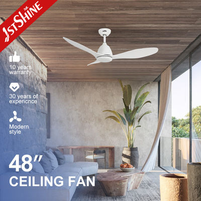 kopen 1stshine 48 inch plafondventilator zonder licht Wit 3 ABS bladen afstandsbediening Geen licht online vervaardiging