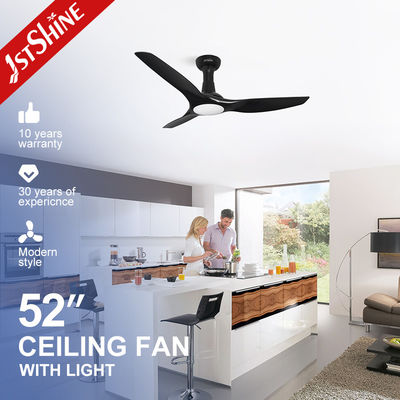 kopen Zwart-wit ABS plafond ventilator licht met afstandsbediening Multicolor koeling Hight Power online vervaardiging