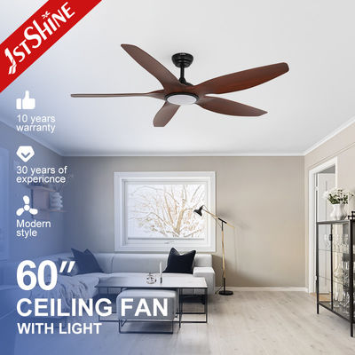 kopen woonkamer Fancy 52 Inch LED Plafondventilator ABS Blade Body LED Lamp Air Cooler online vervaardiging