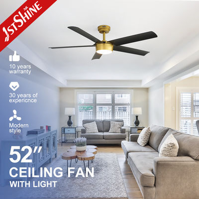 kopen 52-inch DC motor plafond ventilator Moderne decoratieve lage watt ventilator met afstandsbediening en 10- online vervaardiging