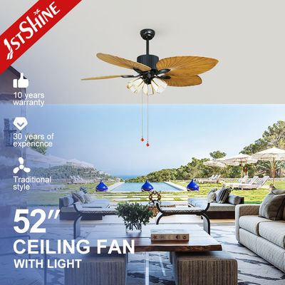 kopen Woonkamer Functionaliteit Decoratief ontwerp 52 inch ABS bladen Plafondventilator met licht online vervaardiging