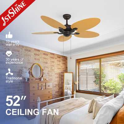 kopen 52 inch AC omgekeerde motor luchtkoeling plafondventilator met standaard windtype en timer online vervaardiging