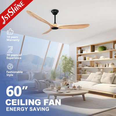 kopen OEM afstandsbediening Bldc Solid Wood Plafondventilator Met LED-verlichting online vervaardiging