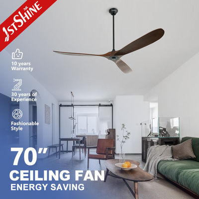 kopen Rotary Vane Hoeveelheid 3 70 inch Houten bladen Plafond ventilator voor grote kamer 1stshine online vervaardiging