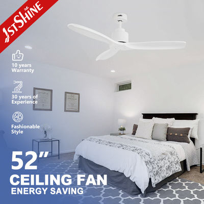 kopen Decoratieve Dc Motor Odm Afstandsbediende Led Plafondventilator Wit Moderne 3 Solid Blade online vervaardiging