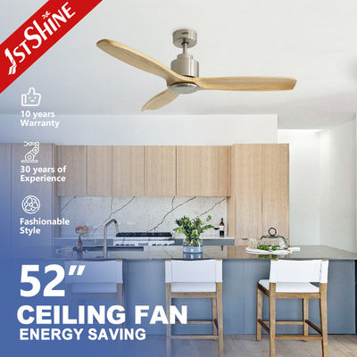 kopen 52 inch massief houten plafondventilator met afstandsbediening online vervaardiging
