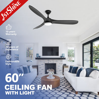 kopen LED plafondventilator met licht 1stshine Indoor Black Solid Wood DC Quiet Motor Remote online vervaardiging