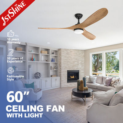 kopen 1stshine 60 inch DC Pure Copper Motor Hout Plafond ventilator Licht voor slaapkamer Op maat online vervaardiging
