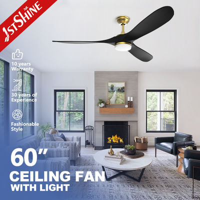 kopen Afstandsgeleide plafondventilator licht binnenshuis decoratief modern zwart energiebesparend online vervaardiging