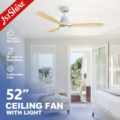 kopen Standaard Wind 1stshine Plafondventilator Smart afstandsbediening licht en 3 massief houten messen online vervaardiging