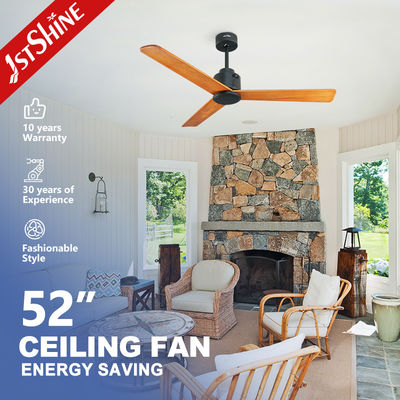 kopen Vijf snelheid 52 inch 3 blad plafond ventilator Energiebesparing 110V lage spanning online vervaardiging