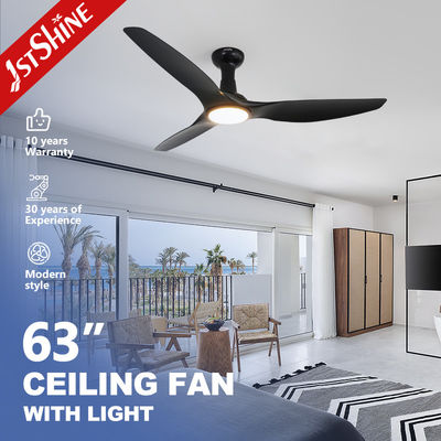kopen Wit/Zwart Moderne LED Plafondventilator Met Dimmable Light Remote Control DC Motor online vervaardiging