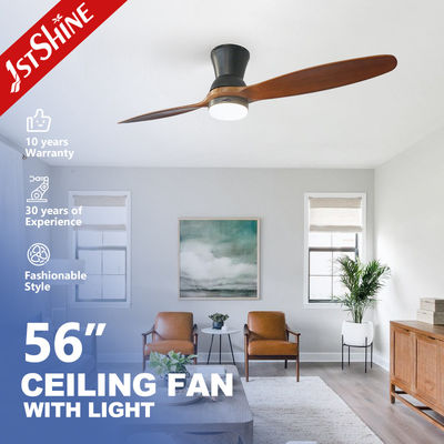 kopen DC-motor 56 inch massief houten plafondventilator Decoratieve afstandsbediening online vervaardiging