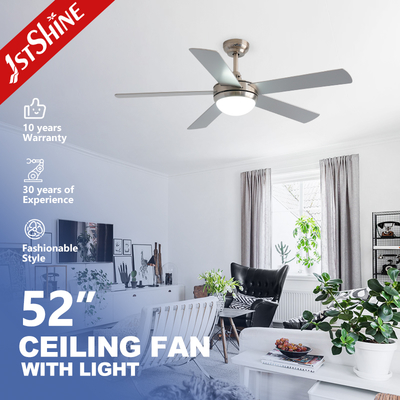 kopen Dual-Style Ceiling Fan With Light And Reversible Black & Silver Blades Remote Control online vervaardiging