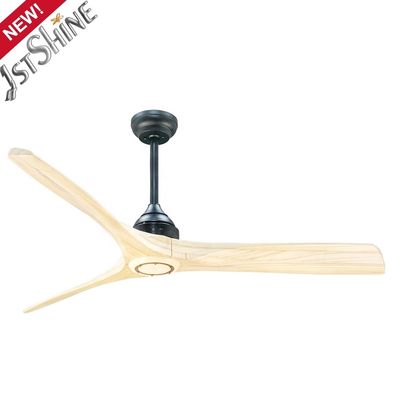 Goede prijs Houten plafondventilator met afstandsbediening Klasse A Energiezuinigheid en modern ontwerp online