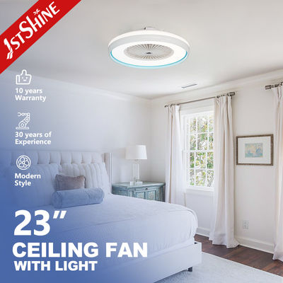Goede prijs 23 inch DC motor wifi afstandsbediening slaapkamer plafond plafond licht ventilator met 6 Speed Choice online