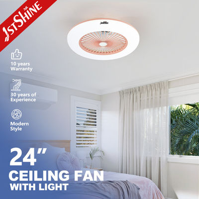 Goede prijs Kopermotor 220V slaapkamer plafond ventilator licht 24 inch met doos ventilator online