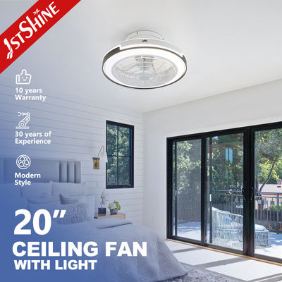 Ondersteuning Dimmer Ja 1stshine LED Plafondventilator Wit voor gemakkelijke installatie in de slaapkamer