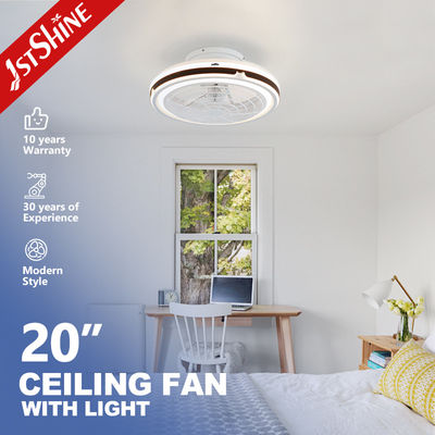 Puur koper LED-verlichting Plafondventilator voor slaapkamer 10 en WiFi-controle van 1stshine