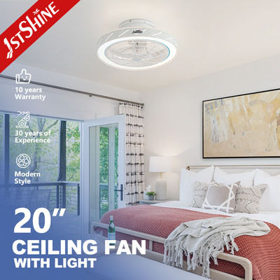 3 kleur LED licht laag profiel fancy design ABS bladen Indoor plafond ventilator met afstandsbediening