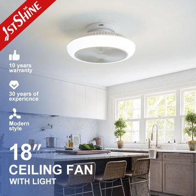 18 inch decoratieve plafondventilator met lichten 6 snelheidskeuze en dimbaar functionaliteit