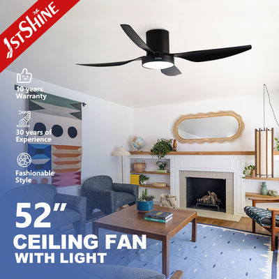LED-verlichting Type Slimme plafondventilator met licht DC-motor energiebesparende dimbare metalen en kunststofbladen