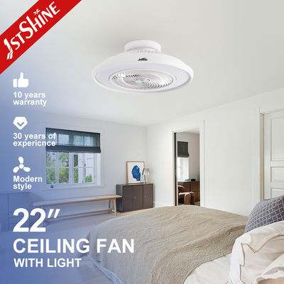Sluit Bladeless LED Plafondventilator Met Dimmable White Modern Voor Studiekamer