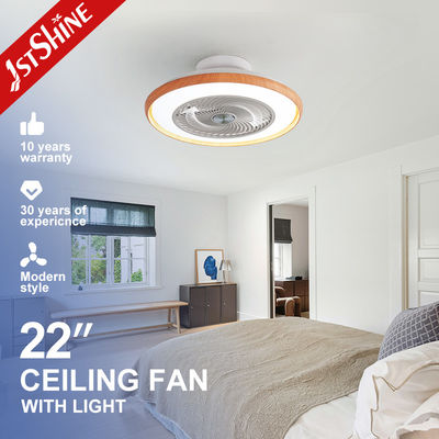 Smart Control Bladeless LED Plafondventilator Moderne stijl DC motor Dimmable LED licht