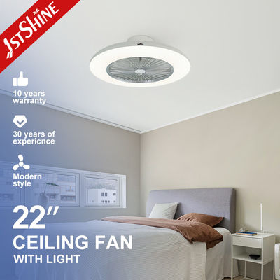 1stshine LED Plafondventilator 10- Smart Remote en 6 snelheden Ideaal voor slaapkamers met lage plafonds