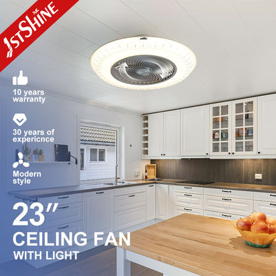 Bladeless 23 inch slaapkamer ventilator met licht stille DC motor laag geluid timing slim