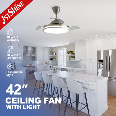 Goede prijs Starry Decorative LED Plafondventilator met terugtrekbare verborgen bladen en airconditioning online