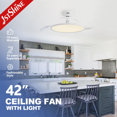 Ultra-dun Smart Led Plafondventilator Licht 3 Kleur Led Licht Wit Moderne