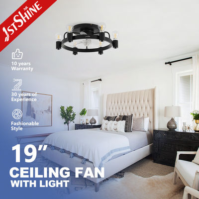 Goede prijs 1stshine Ceiling Fan Light CE Elegante Zwarte Flush Mounted Lighting Solutions Service online