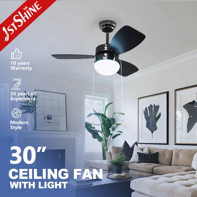 Ondersteuning Dimmer 30-inch plafond ventilator met 3 MDF-bladen en trekketen licht door 1stshine