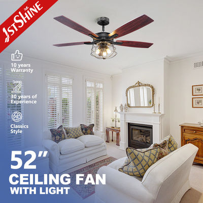 Goede prijs 1stshine Ceiling Fan met MDF Wood Blades en Remote Control Traditionele Design 10- online