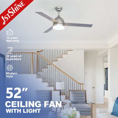Afstandsbediening 52 inch LED slaapkamer plafondventilatoren met veel kleuren en energiebesparing
