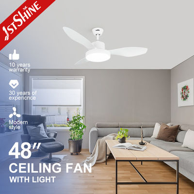 18 Watt LED-licht Plastic plafondventilator stil met afstandsbediening