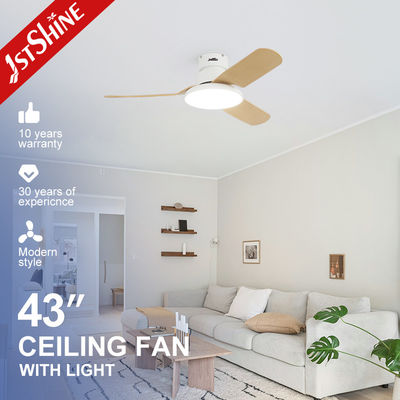 Nordic Style LED plafondventilator met 3 bladen en 6000k kleurtemperatuur
